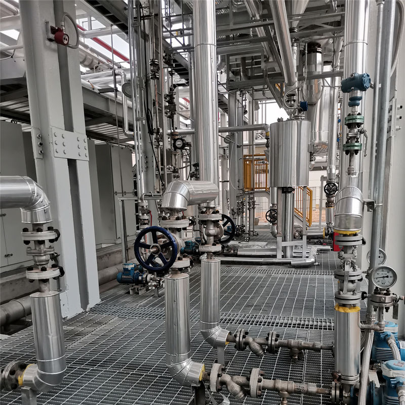 2004 Εγκατάσταση Συστήματος Ανάκτησης Διαλυτών για τον Εξευγενισμό Κεριού Fischer-Tropsch και Δευτερεύουσα Απόσταξη